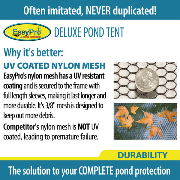 Deluxe Pond Cover Tent