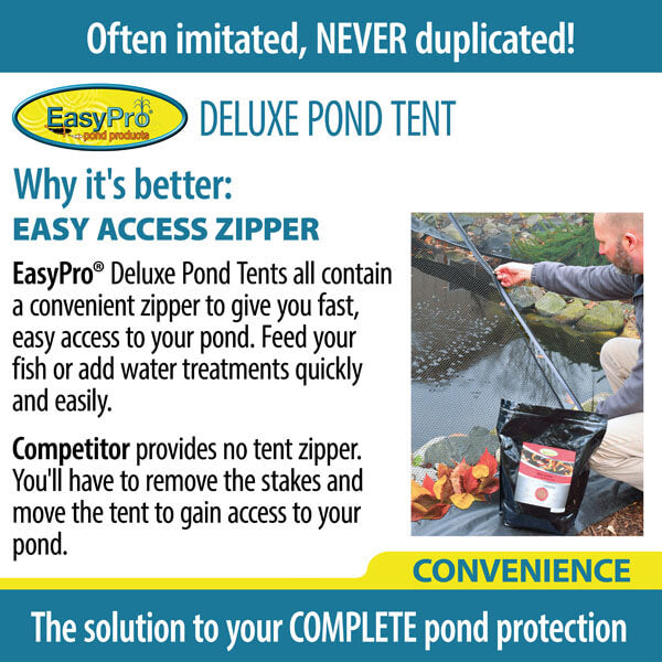 Deluxe Pond Cover Tent