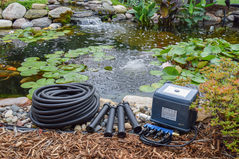 LA4 KLC Koi Pond Aeration Kit – 4000 to 30000 gallon ponds - By EasyPro