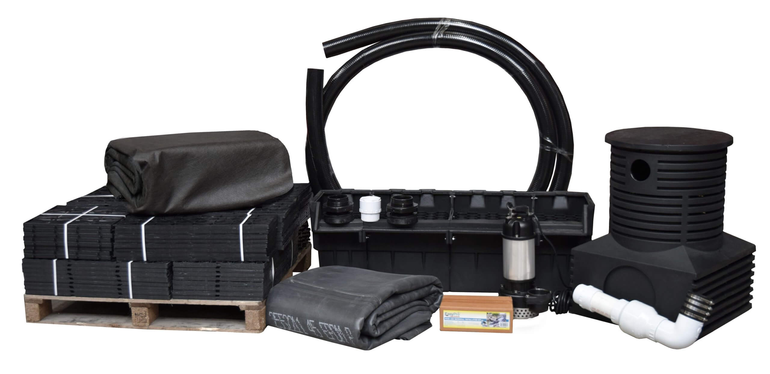 JAF3HSC Pro-Series™ Just-A-Falls™ Kit – 50″ Spillway (22′ Stream)