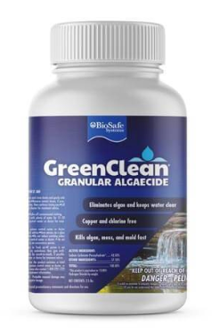 biosafe herbicide GreenClean Granular Algaecide Safe for Fish 2.5 Pounds by Lake Restoration