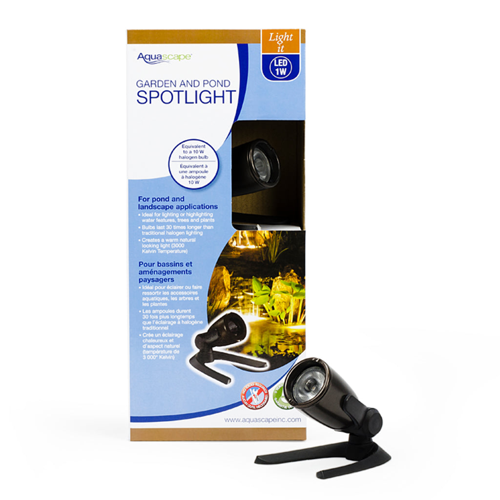 spotlight plus herbicide Aquascape 1-Watt LED Pond and Landscape Spotlight