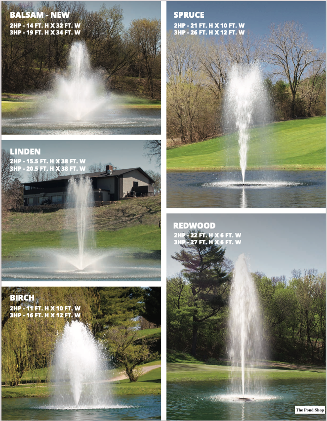 Kasco Marine 2 HP 8400JF Fountain