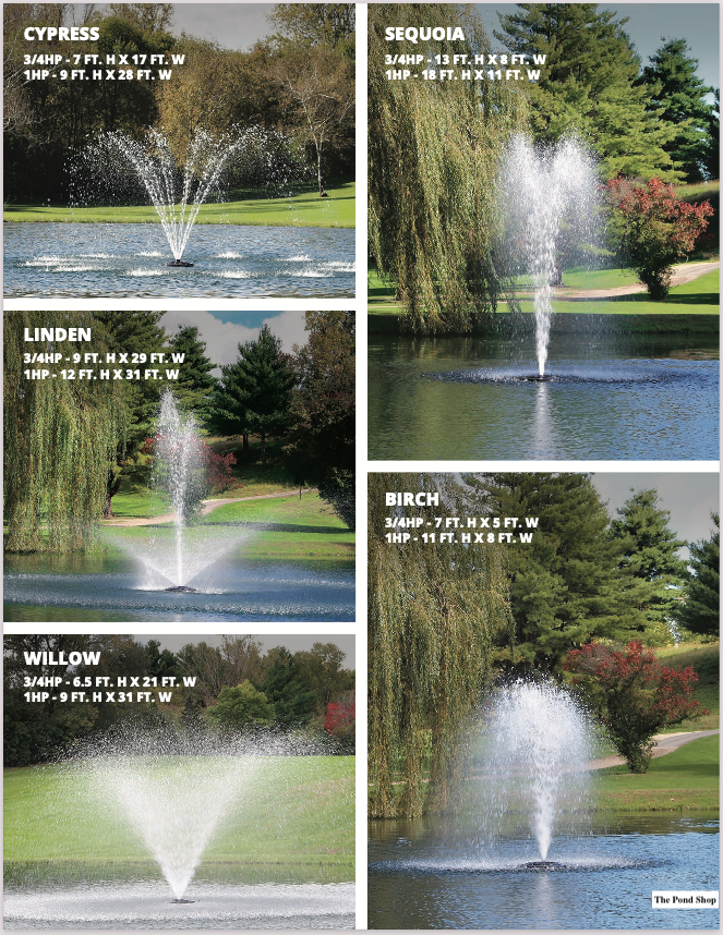 Kasco Marine 1 HP 4400JF Series Fountain