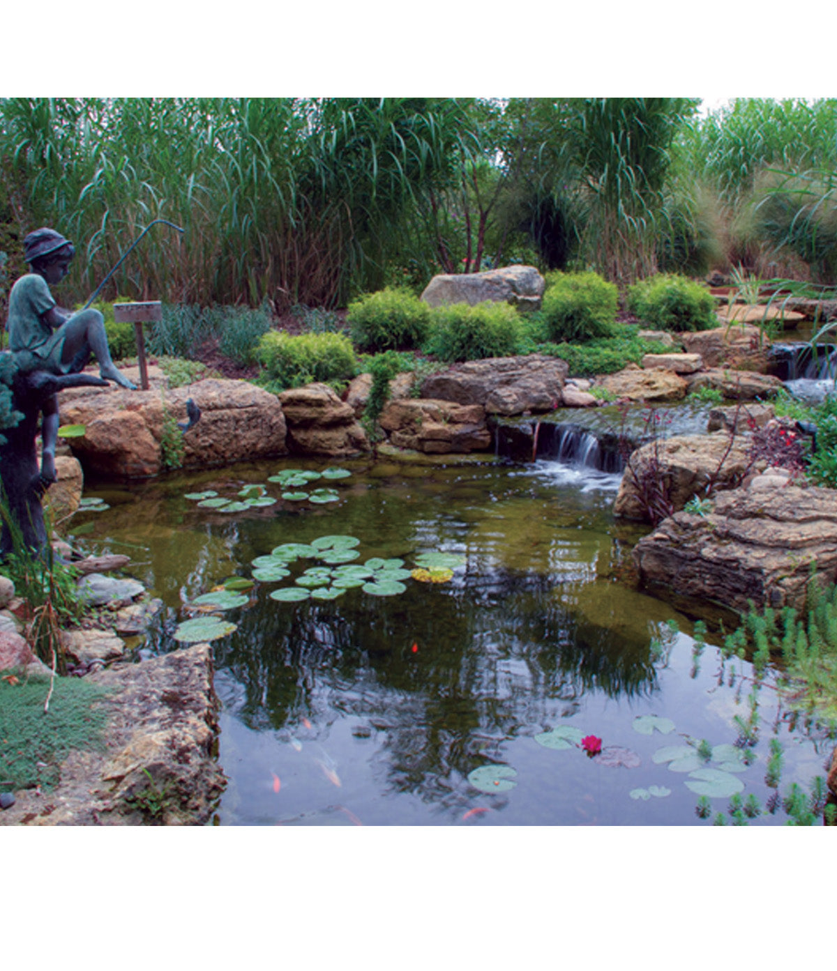 Waterfall Spillway - The Pond Shop