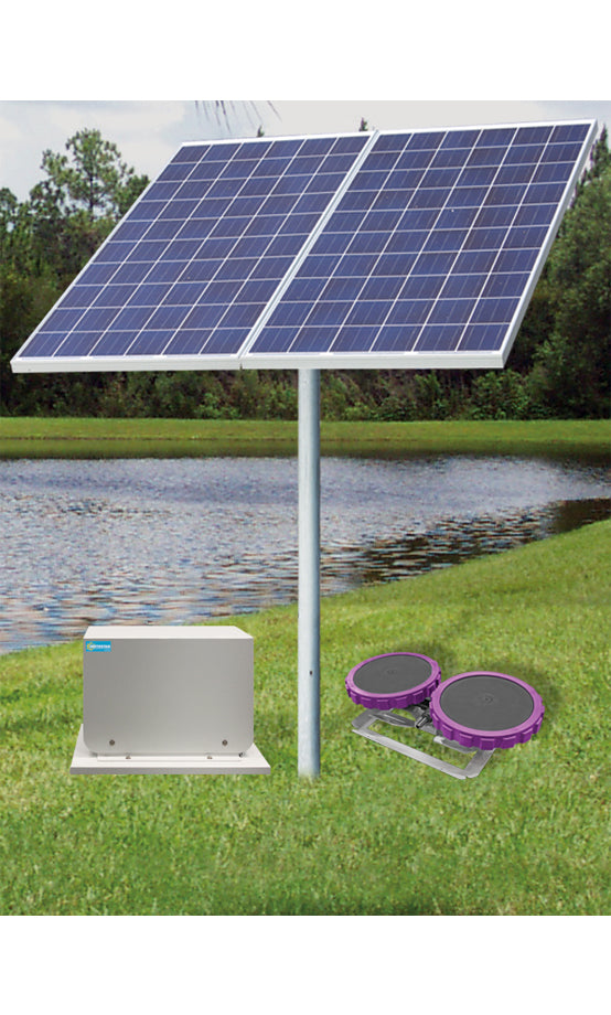 Vertex® BriteStar 1 Solar Powered Aeration System - The Pond Shop