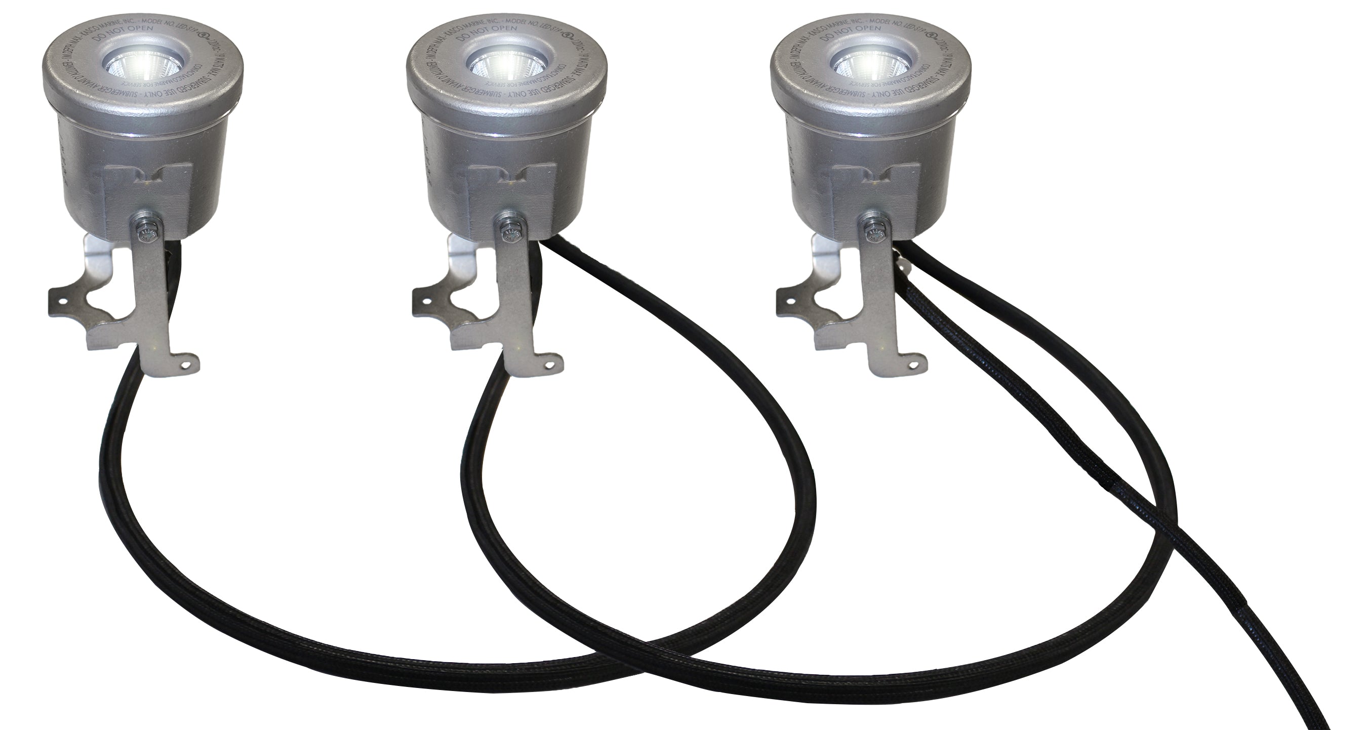Kasco Marine 3-Fixture Stainless Steel LED Fountain Lighting Kit