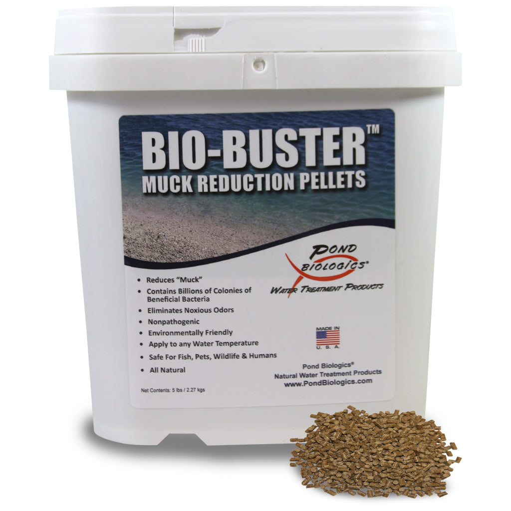 buster herbicide Pond Biologics Bio-Buster Pond Muck Reduction Pellets