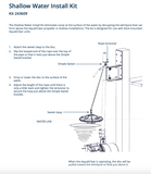 Kasco Aquaticlear™ Shallow Water Installation Kit