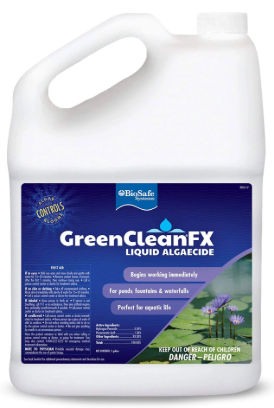 Biosafe Systems Green Clean FX Liquid Algaecide