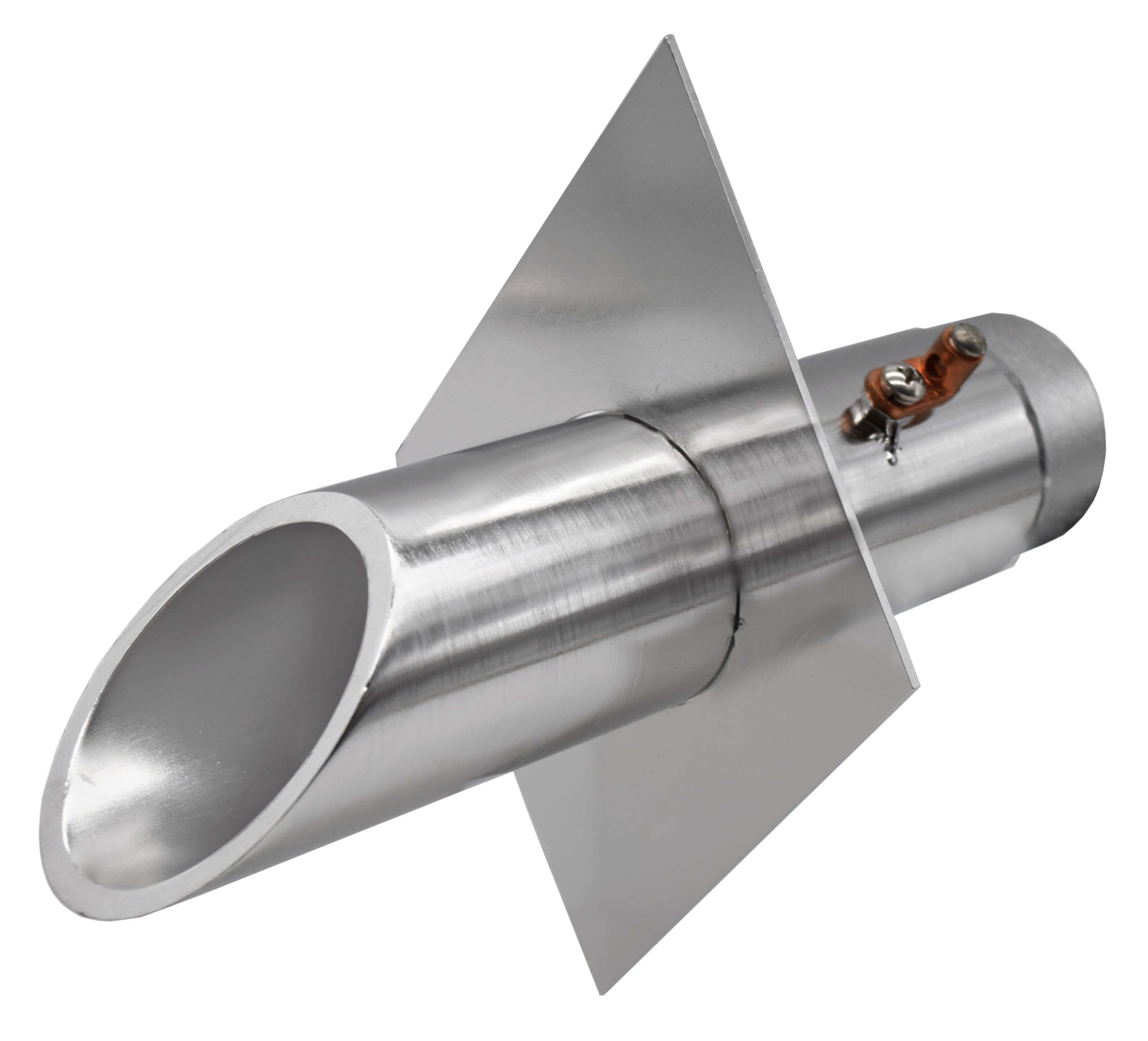 EasyPro Vianti Falls™ Stainless 2″ Round Scupper With Diamond Plate
