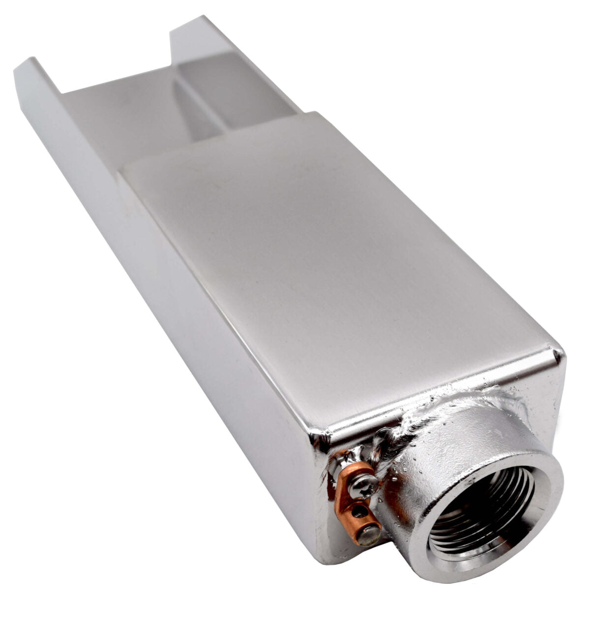 SWS3RN Vianti Falls Stainless Steel Channel Wall Scupper