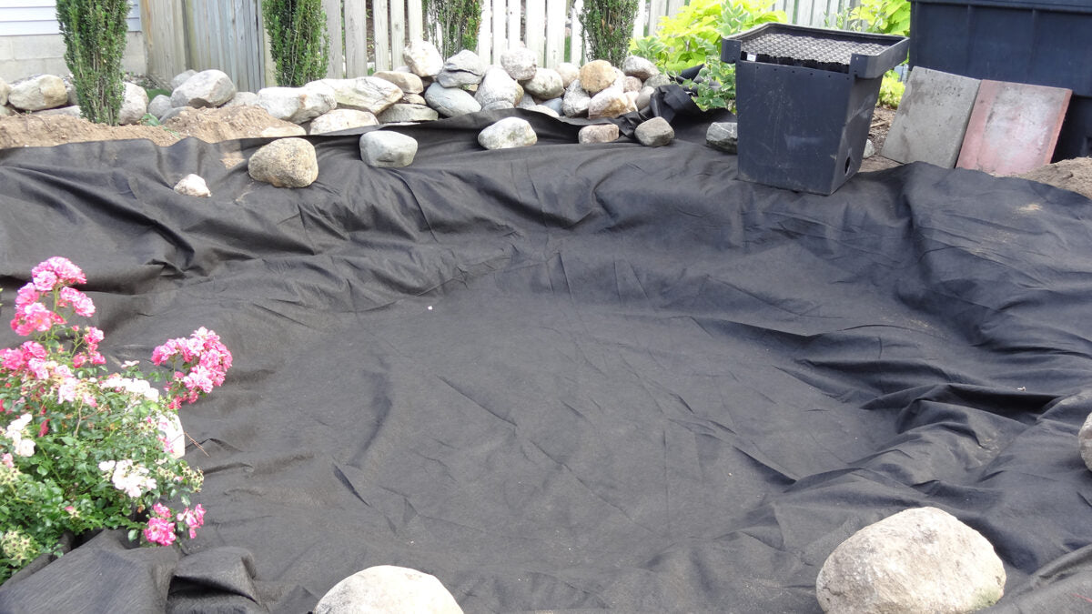 Duraliner 10oz Pond Liner Underlayment by EasyPro