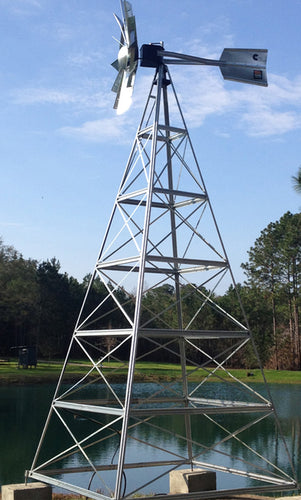20' Four-Leg Pond Windmill Aeration Kit - The Pond Shop