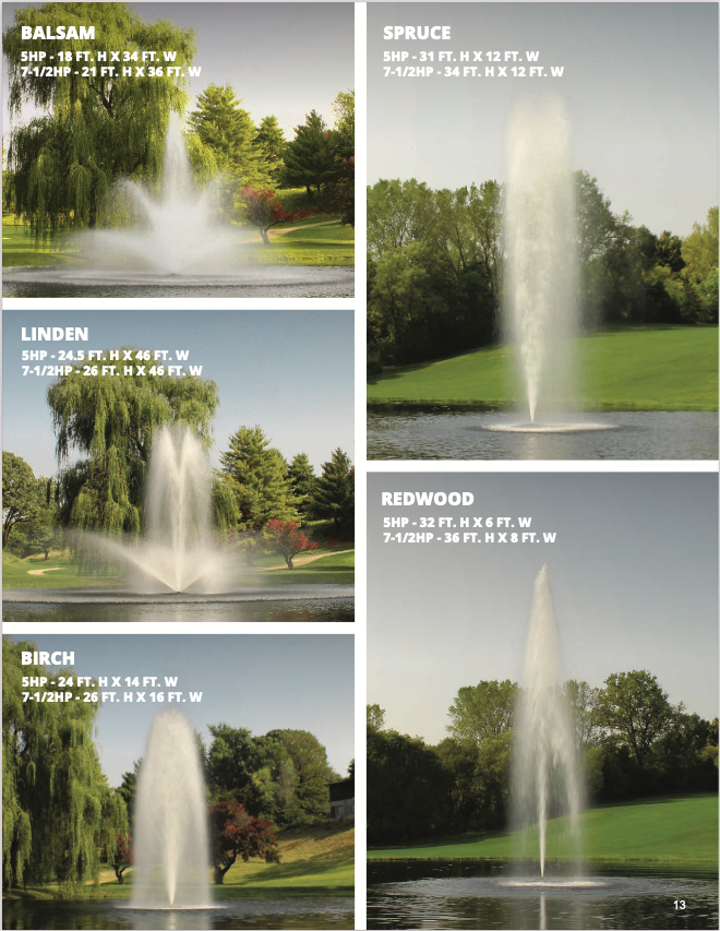 Kasco 5 HP 5.1 J Series Fountain