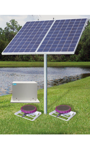 Vertex® BriteStar 2 Solar Powered Aeration System - The Pond Shop