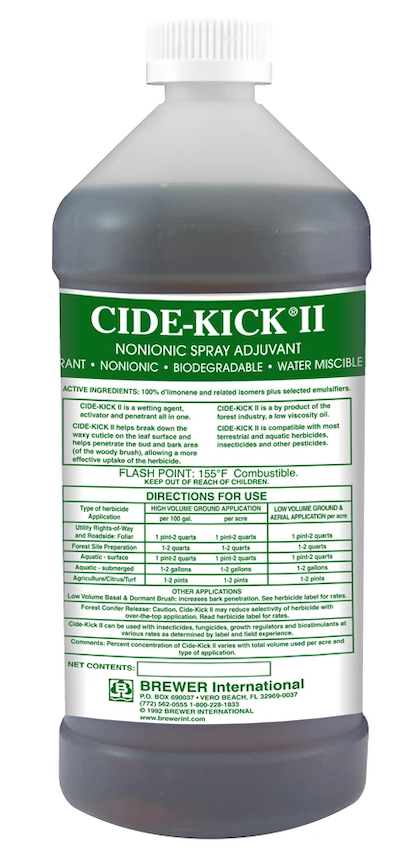 rodeo herbicide sds CideKick II or Cygnet Plus Surfactant For Pond Treatments