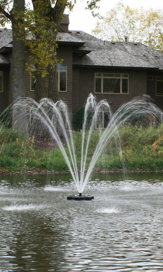 Kasco 1 HP 4400JF Series Fountain With 5 Spray Patterns - The Pond Shop