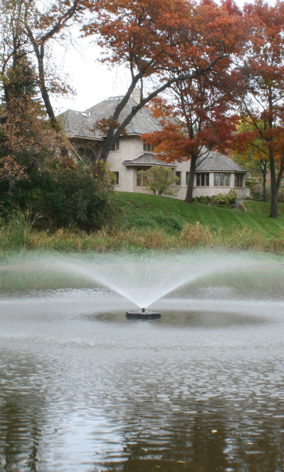 Kasco 1 HP 4400JF Series Fountain With 5 Spray Patterns - The Pond Shop