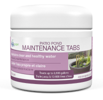 Patio Pond Maintenance Tabs