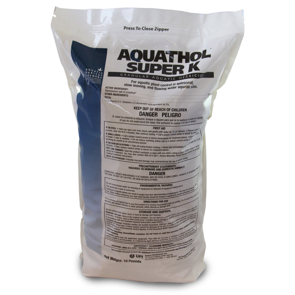 Aquathol Super K Granular Aquatic Herbicide