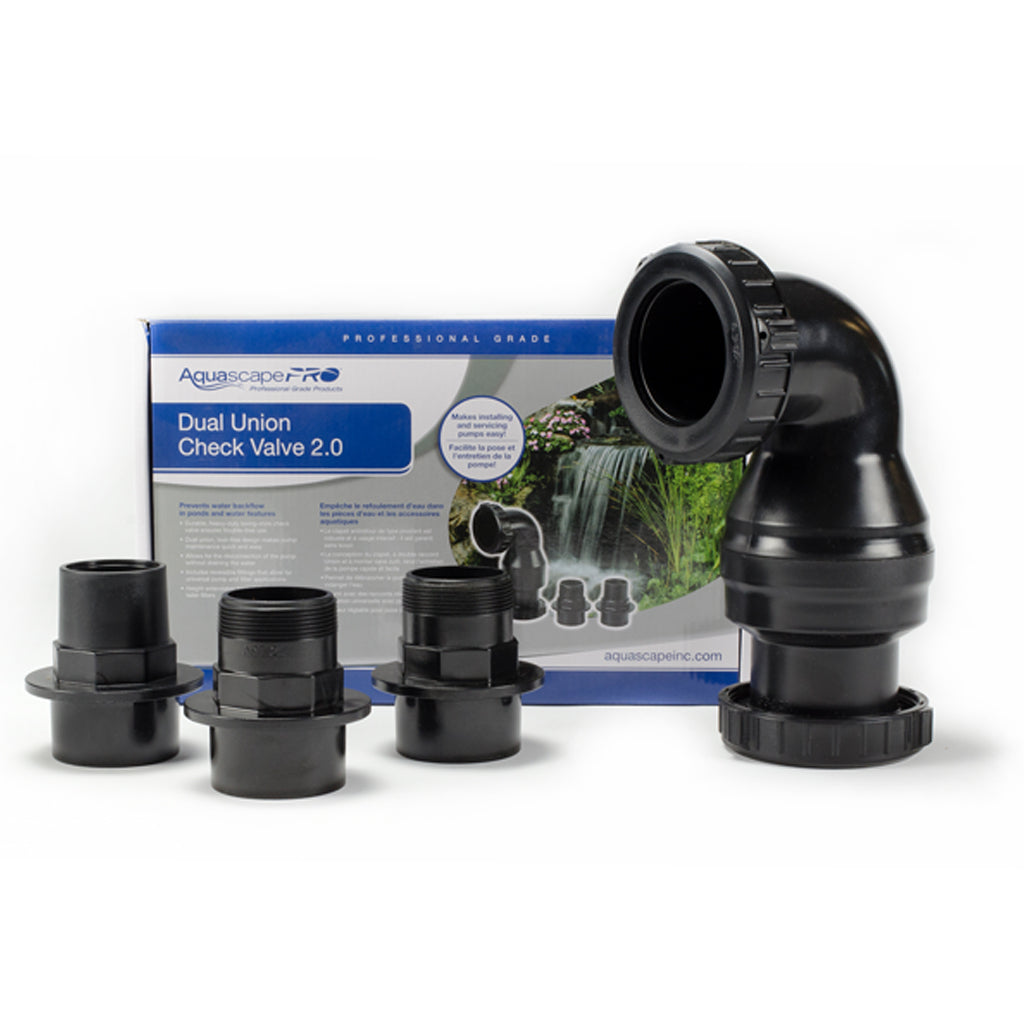 Aquascape Dual Union Check Valve 2.0