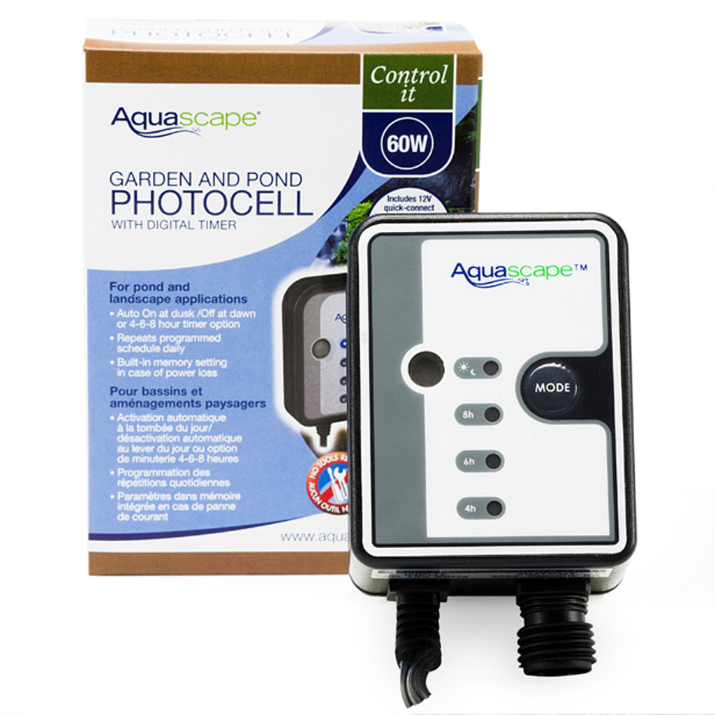 Aquascape 12-Volt Photocell with Digital Timer | The Pond Shop – The ...